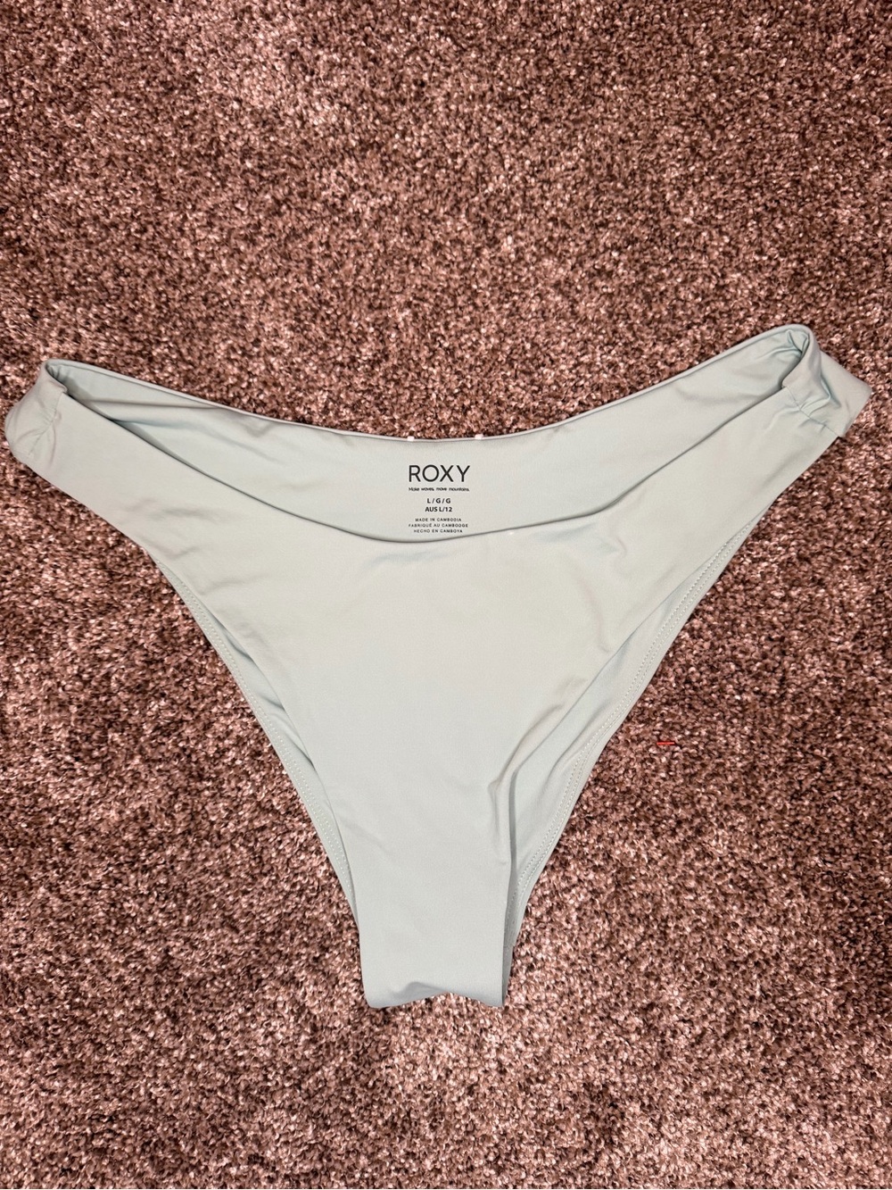 Roxy Womens' Pale Blue Swim Bottoms